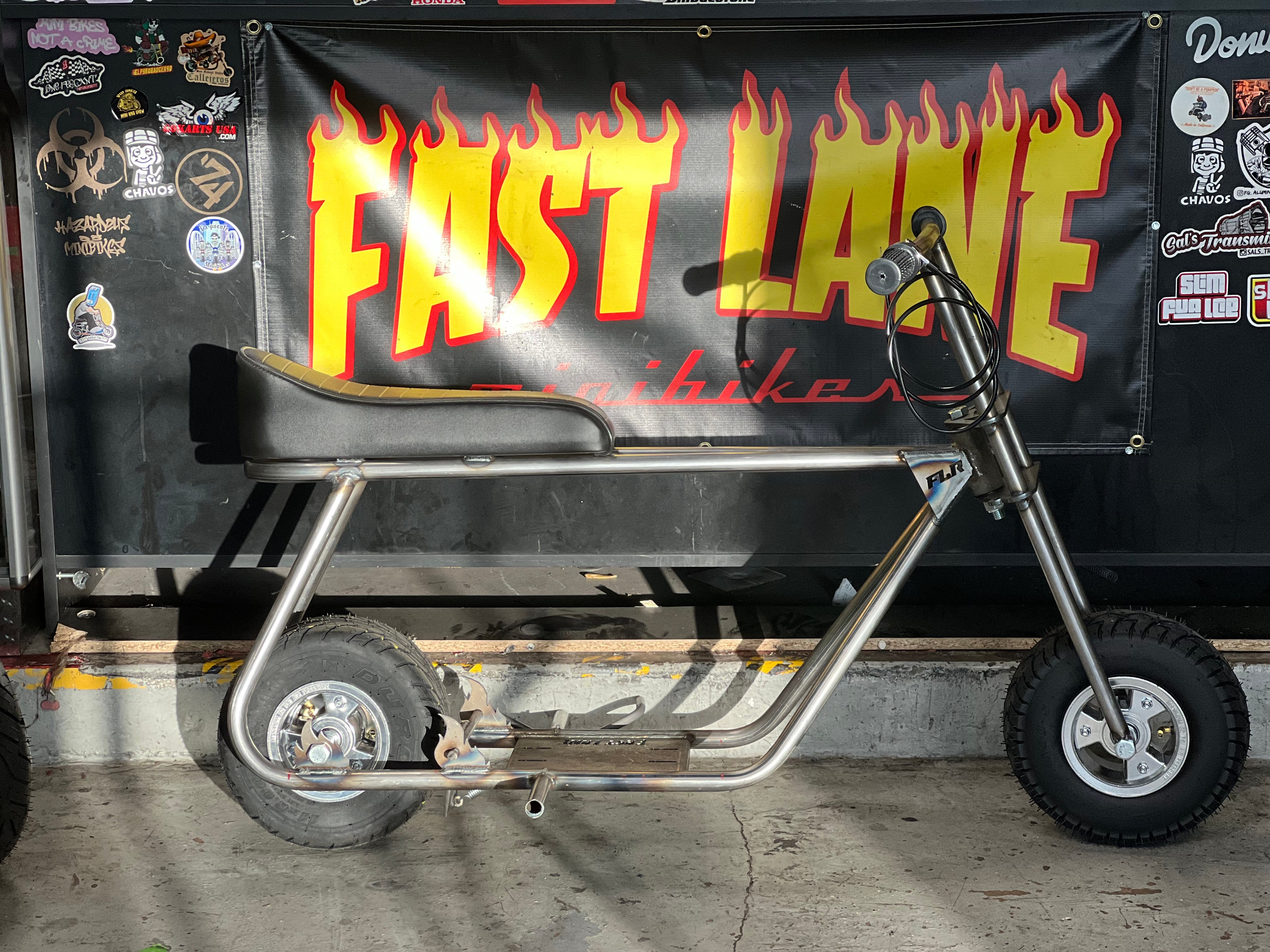 Fat Tire Large Mini Bike Frame For Sale DIY Weld Together Minibike